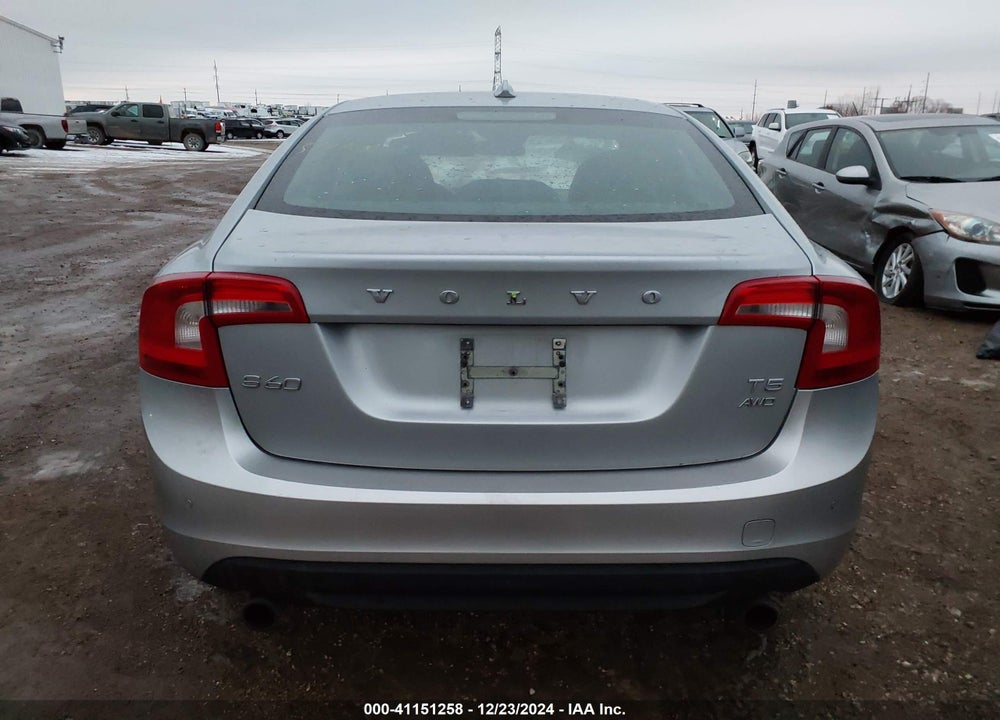 2013 VOLVO S60 T5/T5 PLATINUM/T5 PREMIER/T5 PREMIER PLUS VIN: YV1612FH2D2215609