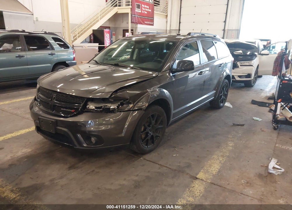 2015 DODGE JOURNEY SXT VIN: 3C4PDDBGXFT740218