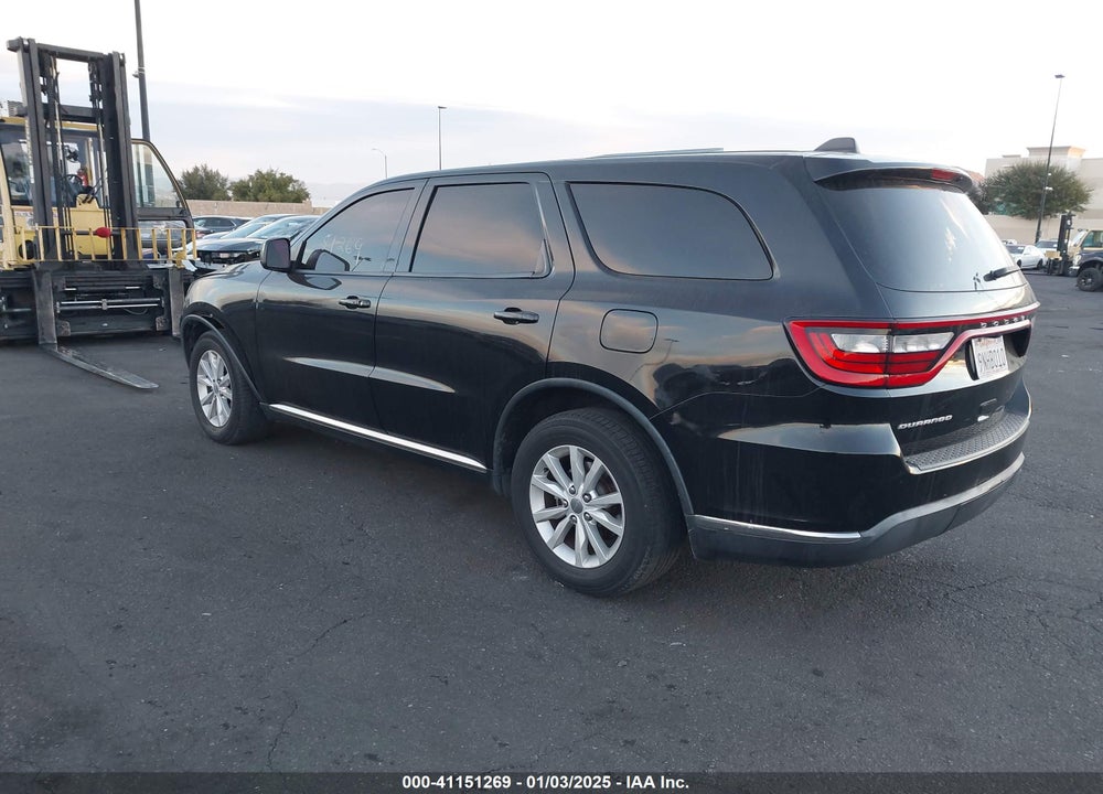 2015 DODGE DURANGO SXT VIN: 1C4RDHAGXFC907299