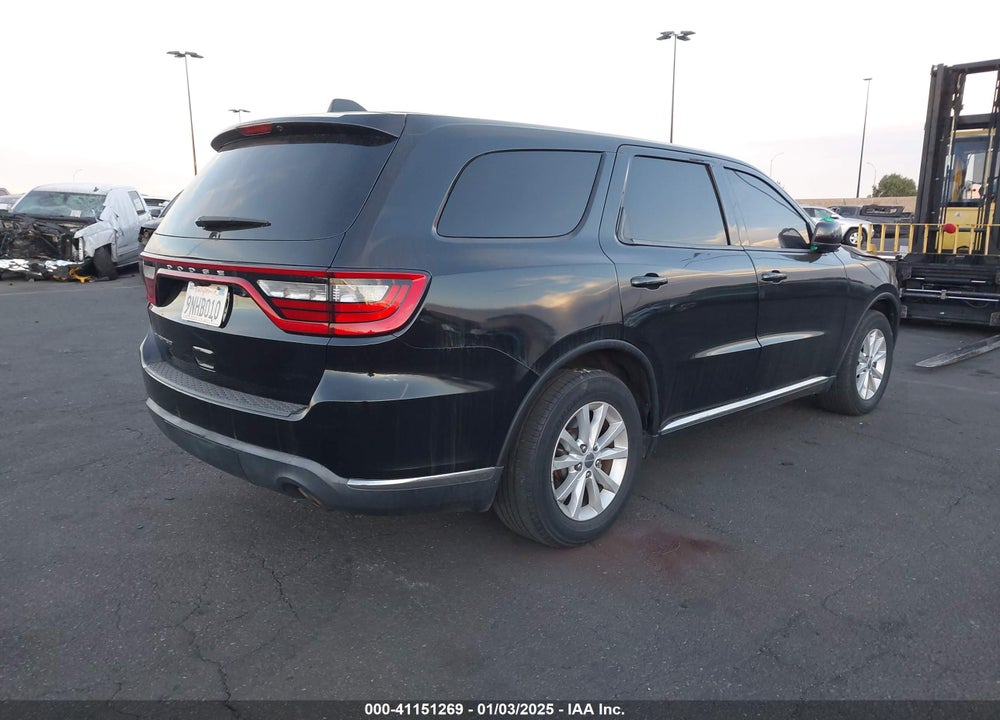 2015 DODGE DURANGO SXT VIN: 1C4RDHAGXFC907299