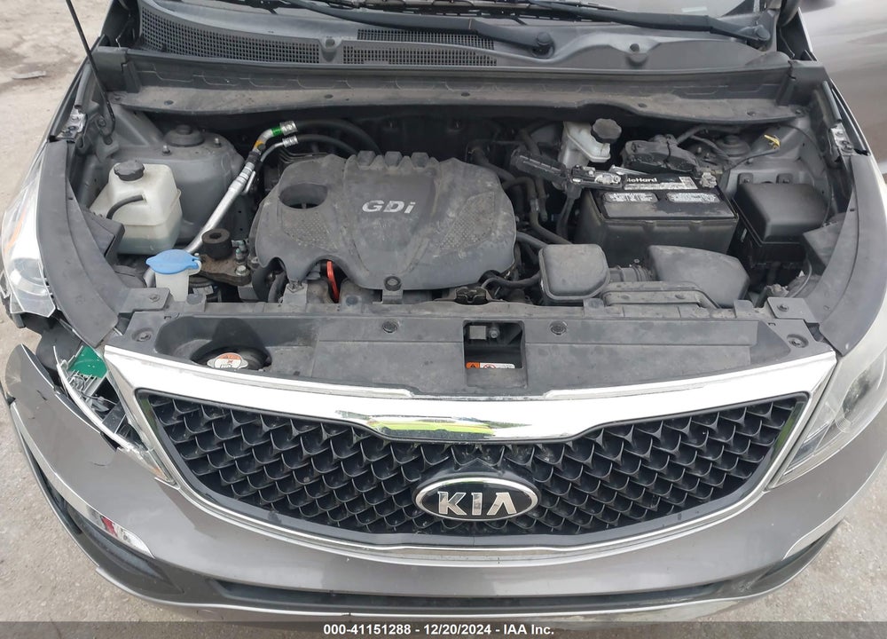 2016 KIA SPORTAGE LX VIN: KNDPBCAC9G7854456