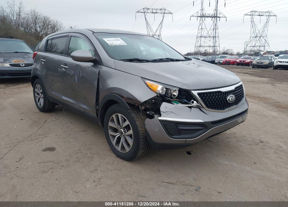 2016 KIA SPORTAGE LX VIN: KNDPBCAC9G7854456
