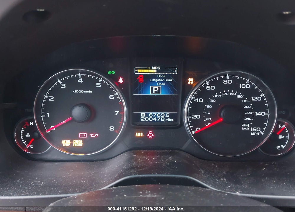 2014 SUBARU OUTBACK 3.6R LIMITED VIN: 4S4BRDLCXE2206560