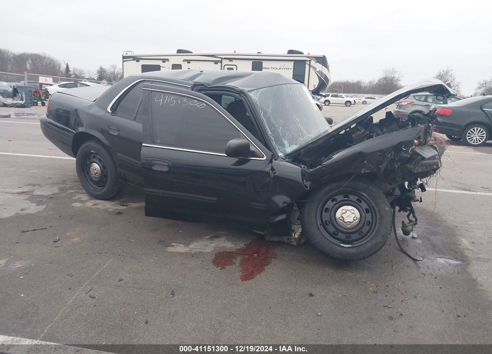 2011 FORD CROWN VICTORIA POLICE INTERCEPTOR VIN: 2FABP7BV4BX111179