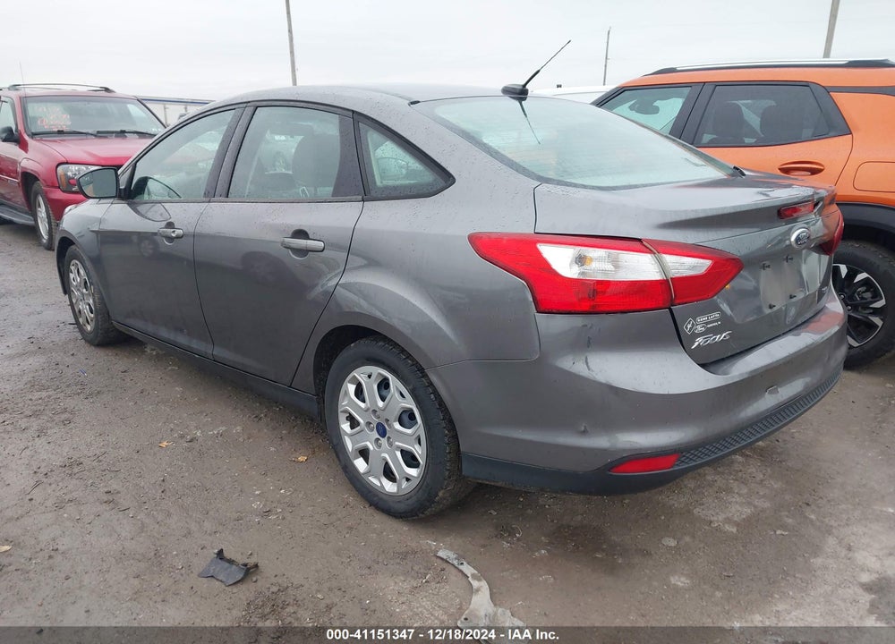 2012 FORD FOCUS SE VIN: 1FAHP3F24CL461221