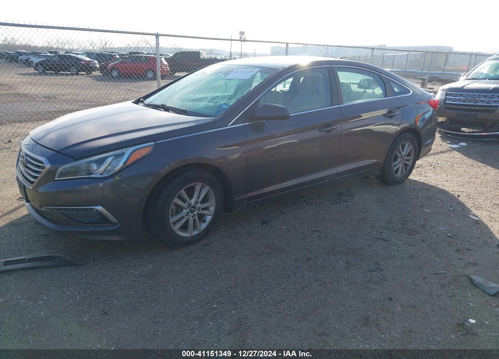 2015 HYUNDAI SONATA SE VIN: 5NPE24AF8FH030840