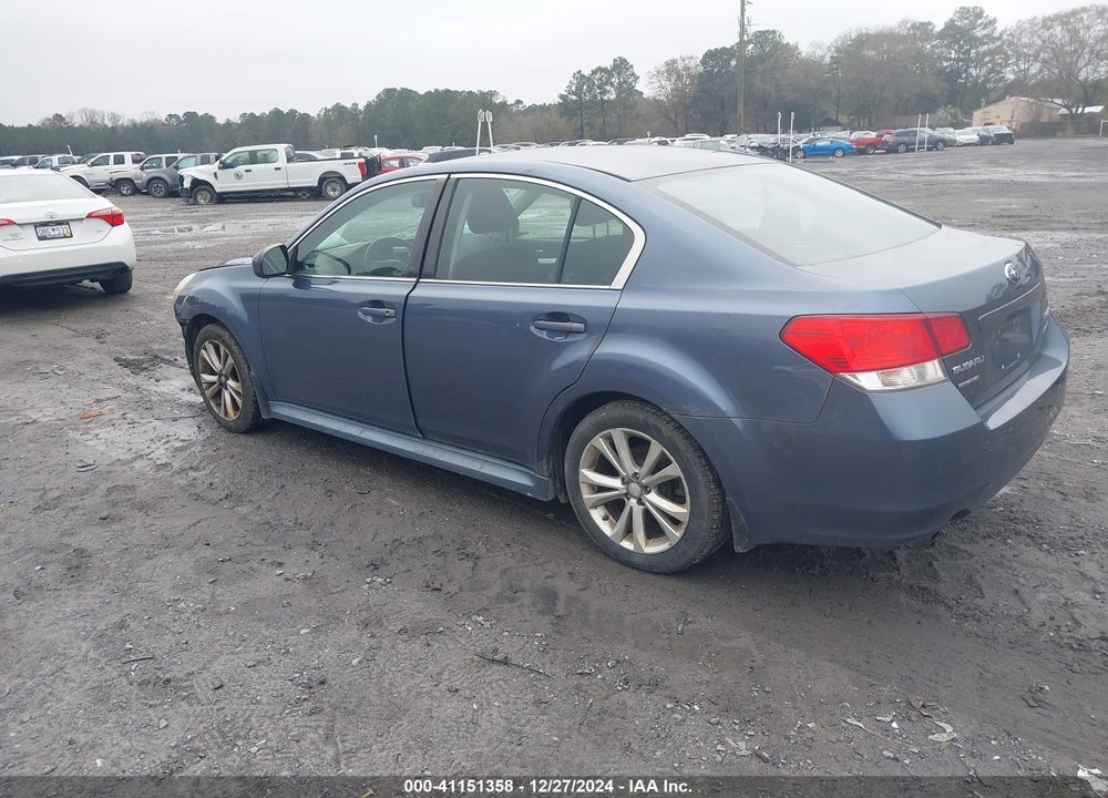 2013 SUBARU LEGACY 2.5I PREMIUM VIN: 4S3BMBC67D3027886