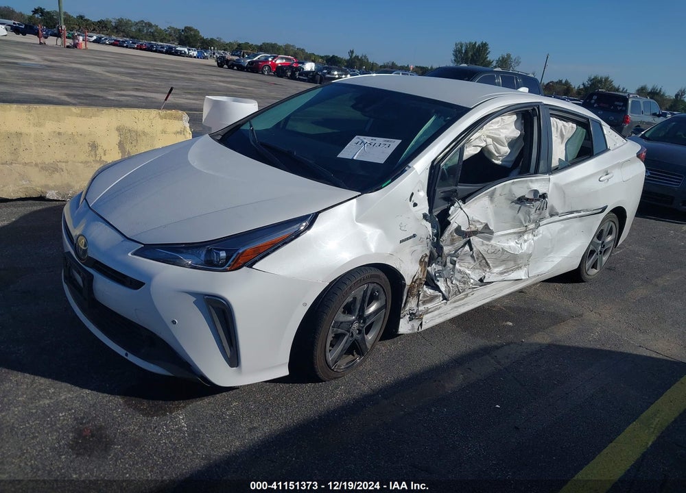 2022 TOYOTA PRIUS VIN: JTDKAMFU2N3156036