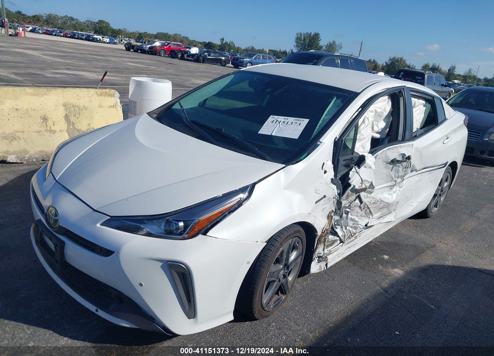 2022 TOYOTA PRIUS VIN: JTDKAMFU2N3156036