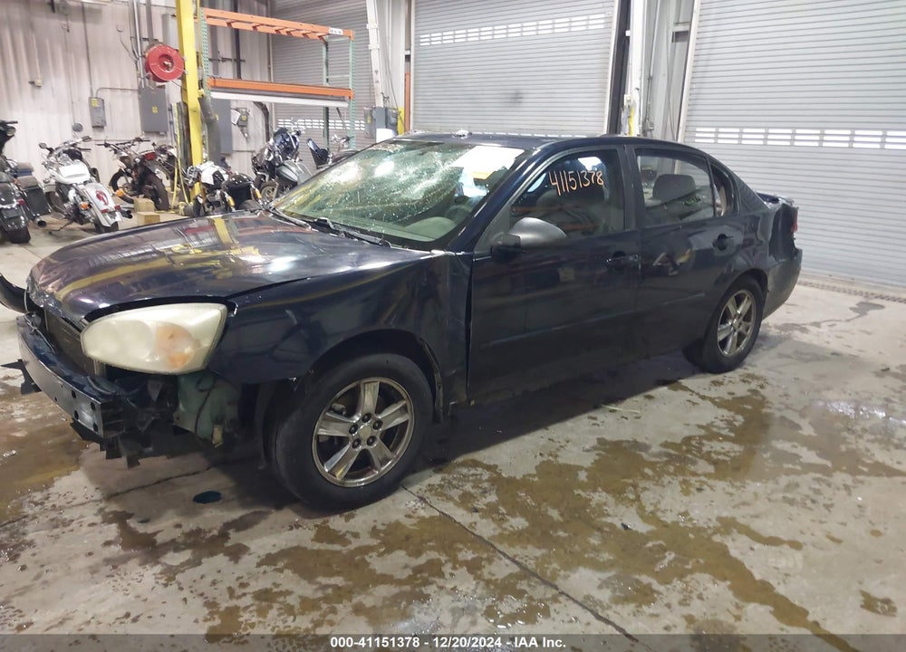 2005 CHEVROLET MALIBU LS VIN: 1G1ZT54845F295418