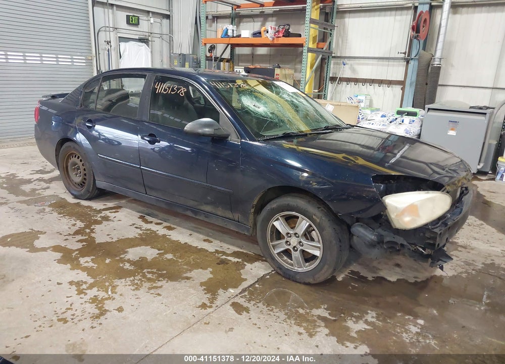 2005 CHEVROLET MALIBU LS VIN: 1G1ZT54845F295418