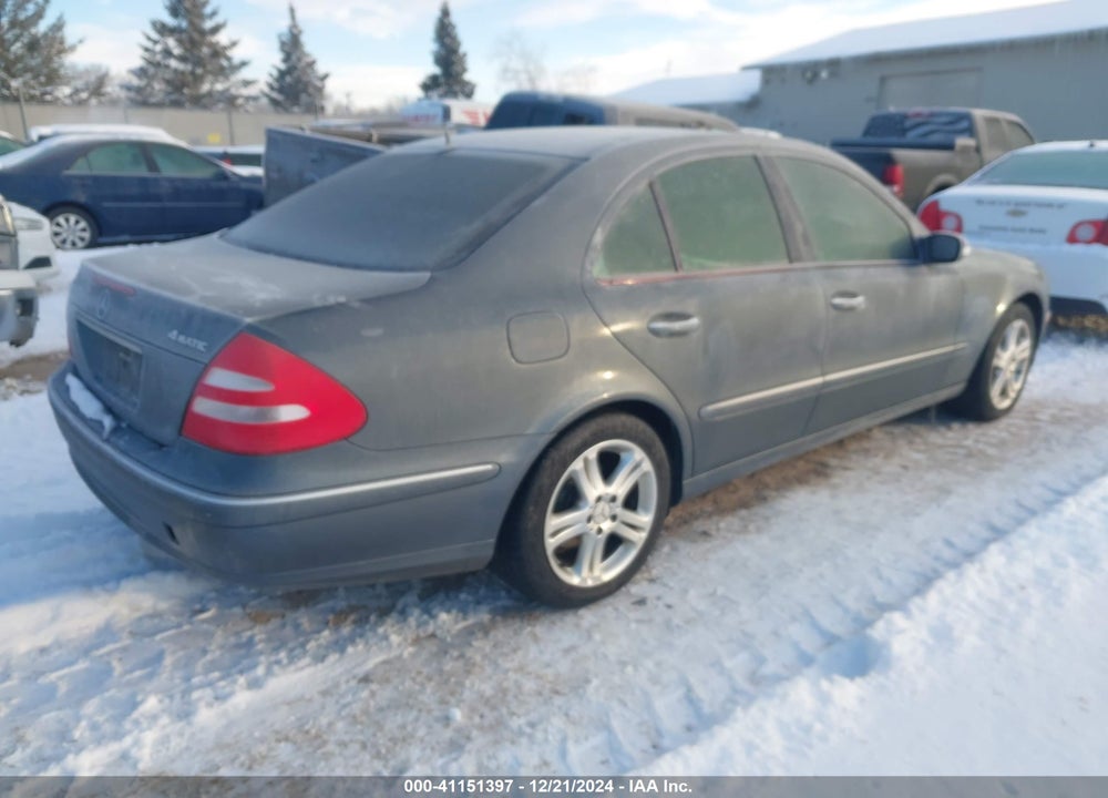 2006 MERCEDES-BENZ E 350 4MATIC VIN: WDBUF87JX6X204235
