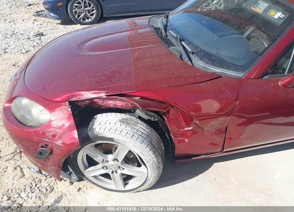 2006 MAZDA MX-5 MIATA VIN: JM1NC25F360122589