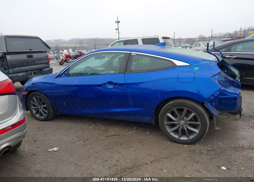 2019 HONDA CIVIC EX VIN: 2HGFC3B39KH352570