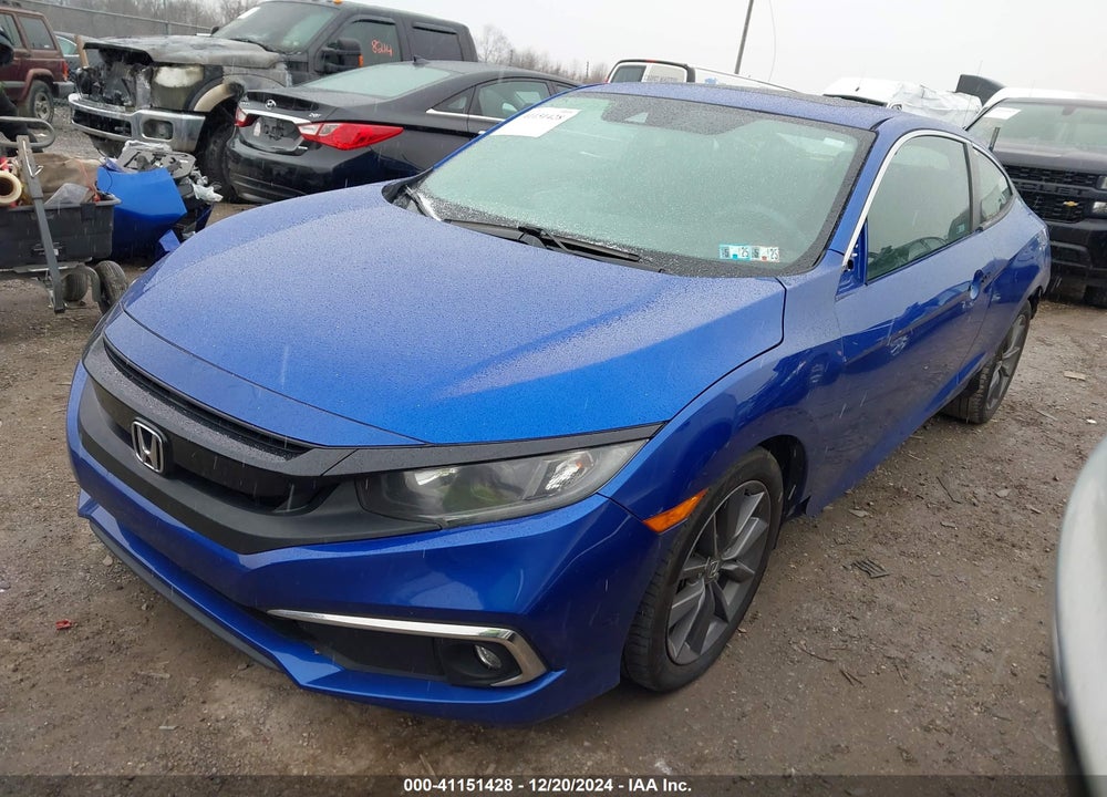 2019 HONDA CIVIC EX VIN: 2HGFC3B39KH352570
