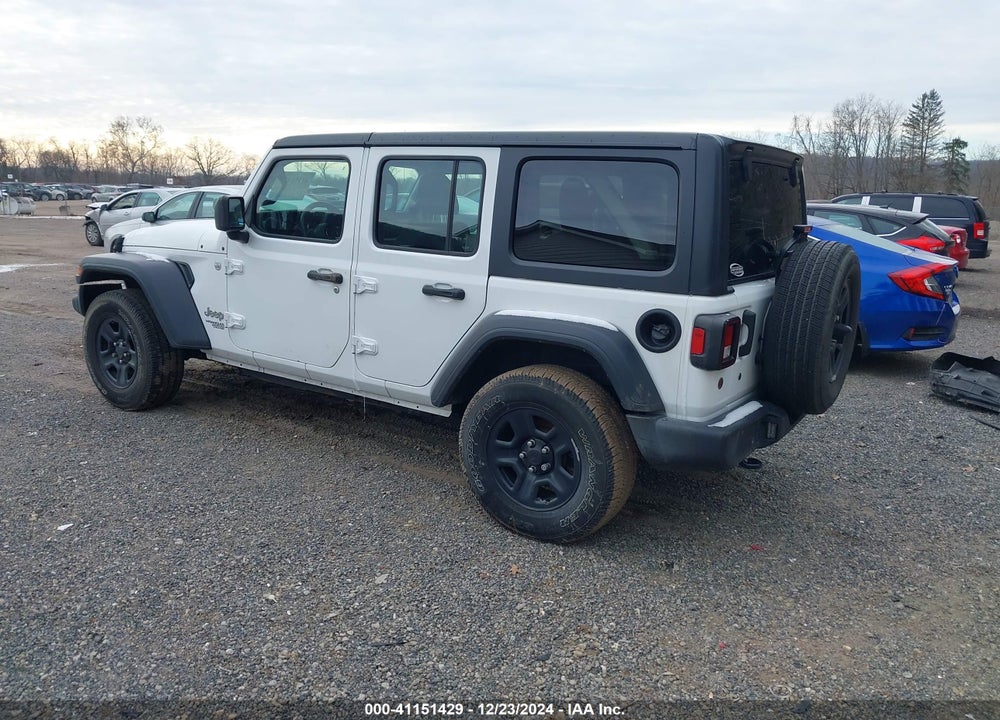 2019 JEEP WRANGLER UNLIMITED SPORT 4X4 VIN: 1C4HJXDG2KW613382