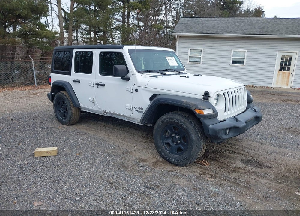 2019 JEEP WRANGLER UNLIMITED SPORT 4X4 VIN: 1C4HJXDG2KW613382