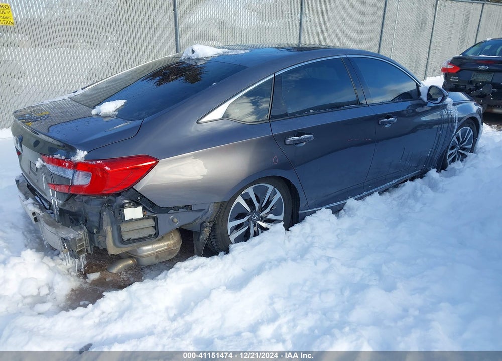 2018 HONDA ACCORD HYBRID EX-L VIN: 1HGCV3F5XJA004945