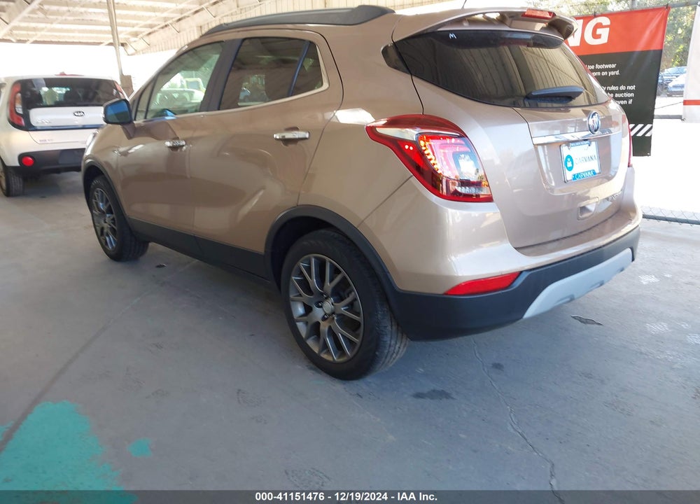 2019 BUICK ENCORE FWD SPORT TOURING VIN: KL4CJ1SBXKB931878