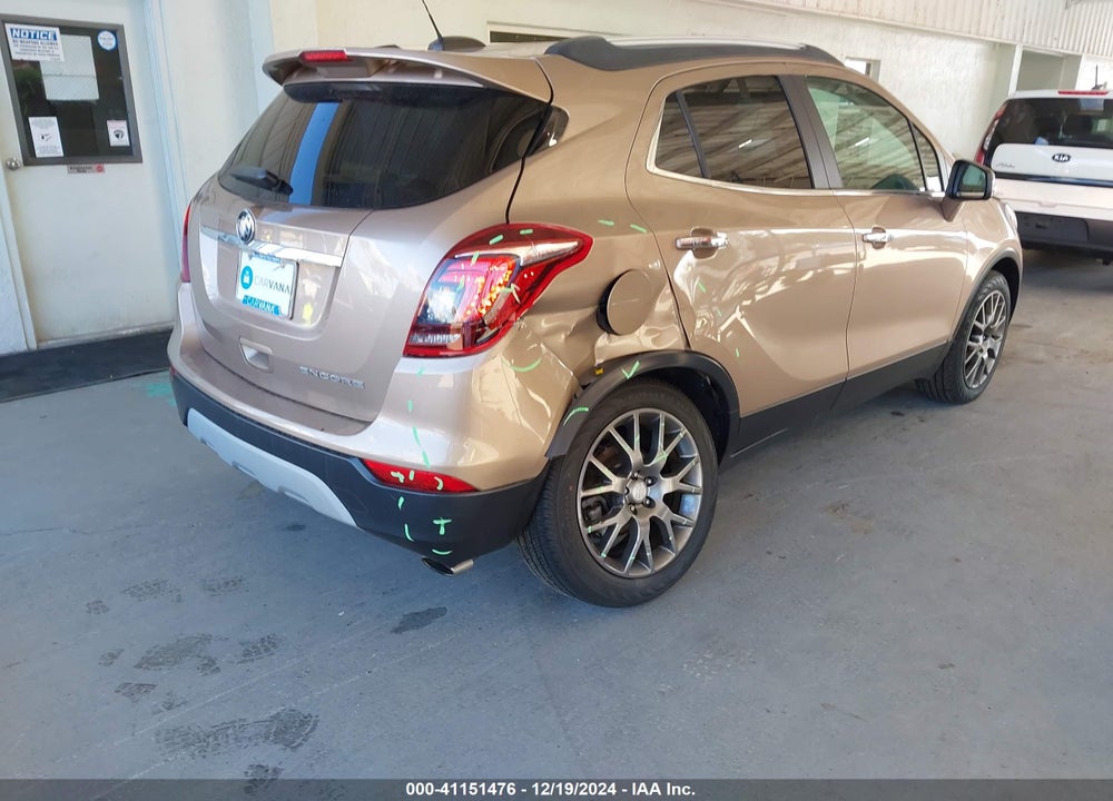 2019 BUICK ENCORE FWD SPORT TOURING VIN: KL4CJ1SBXKB931878