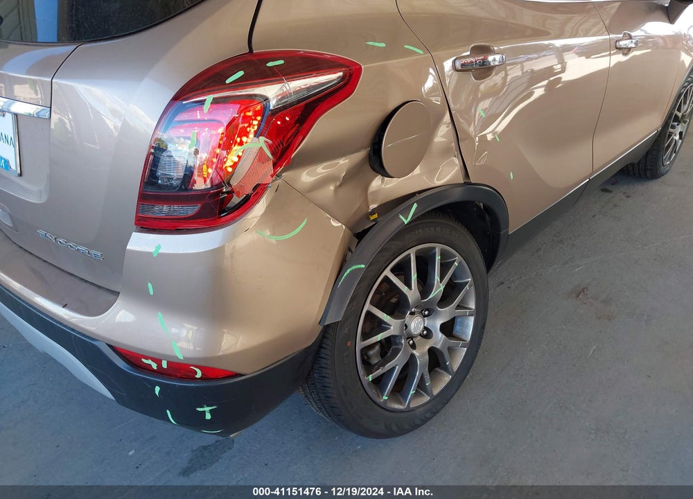 2019 BUICK ENCORE FWD SPORT TOURING VIN: KL4CJ1SBXKB931878