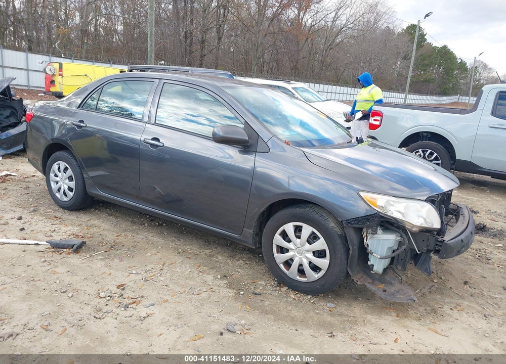 2009 TOYOTA COROLLA LE VIN: 2T1BU40E89C180136