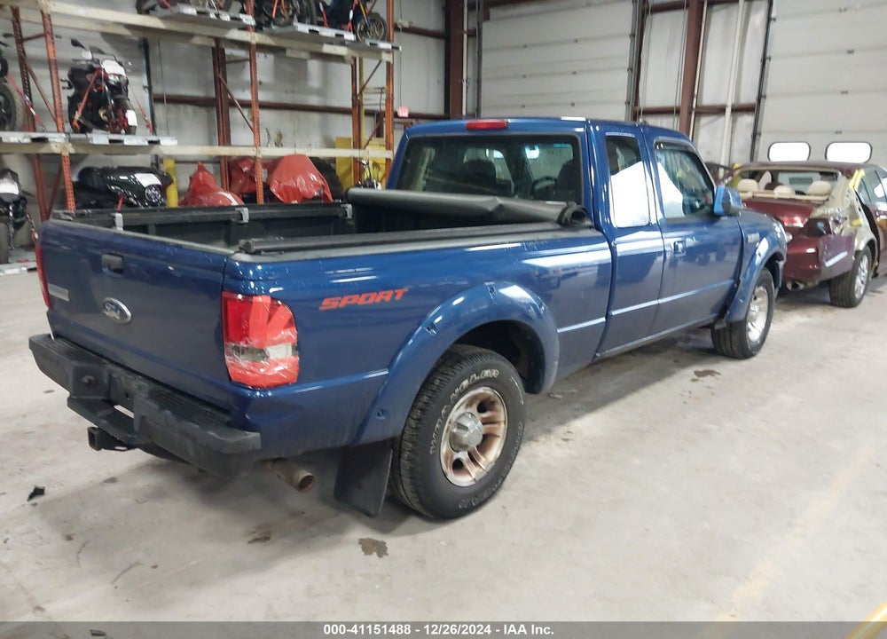 2009 FORD RANGER SPORT/XLT VIN: 1FTYR44E19PA38332
