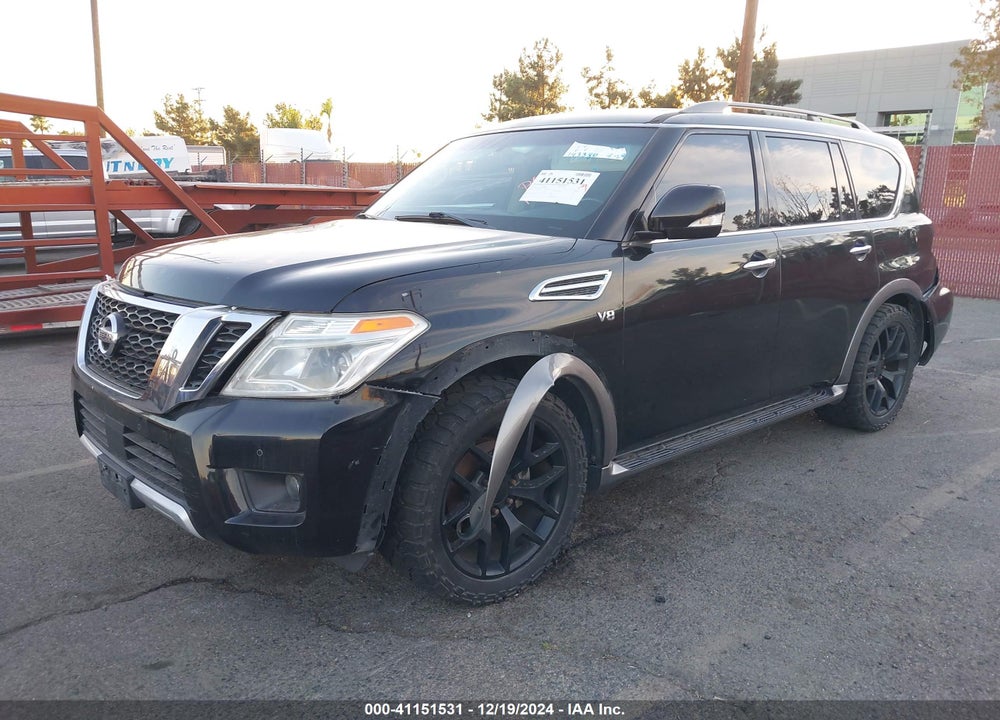 2017 NISSAN ARMADA SV VIN: JN8AY2ND1H9007846