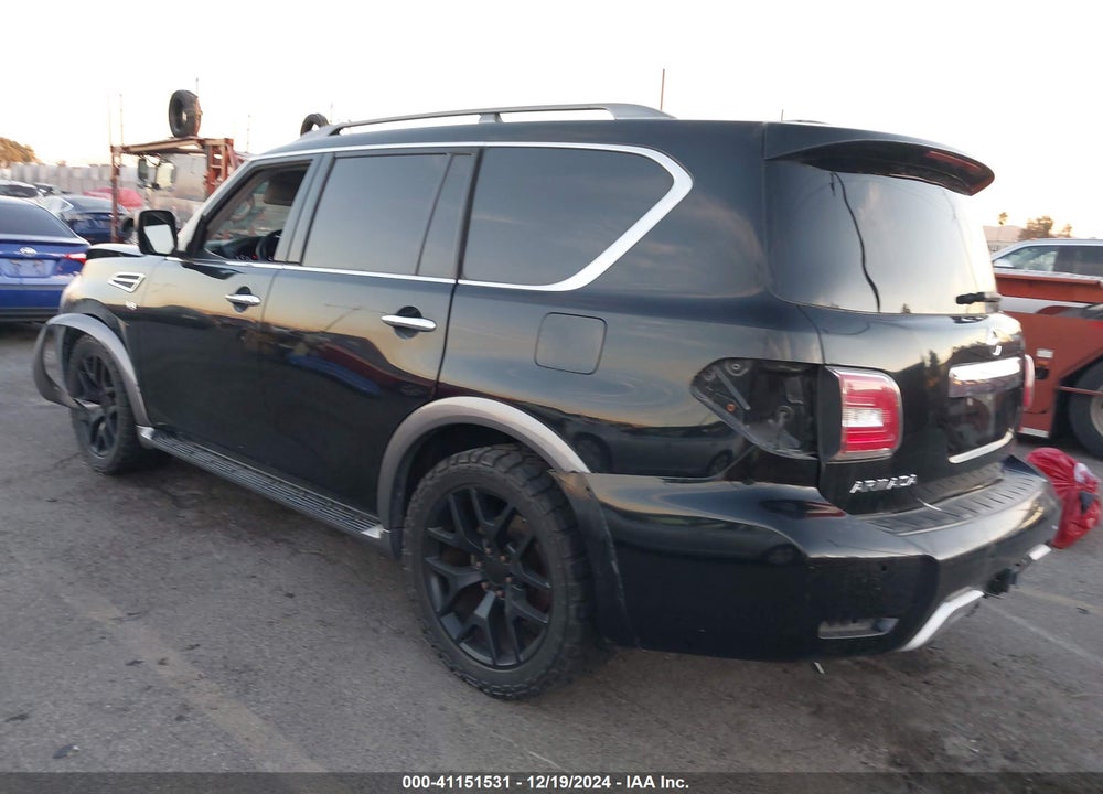 2017 NISSAN ARMADA SV VIN: JN8AY2ND1H9007846