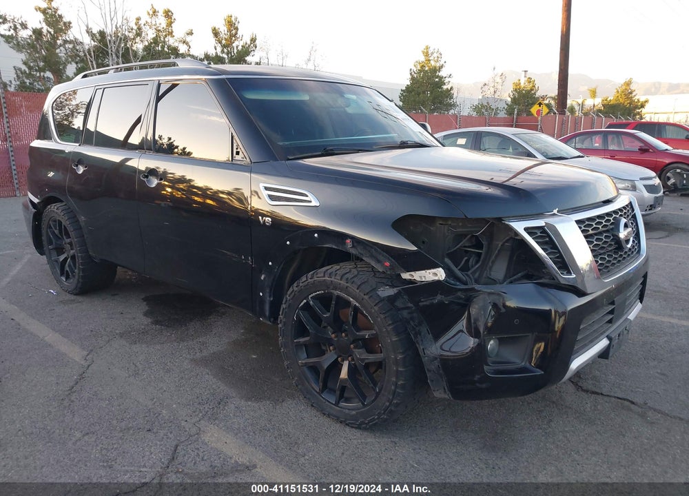 2017 NISSAN ARMADA SV VIN: JN8AY2ND1H9007846