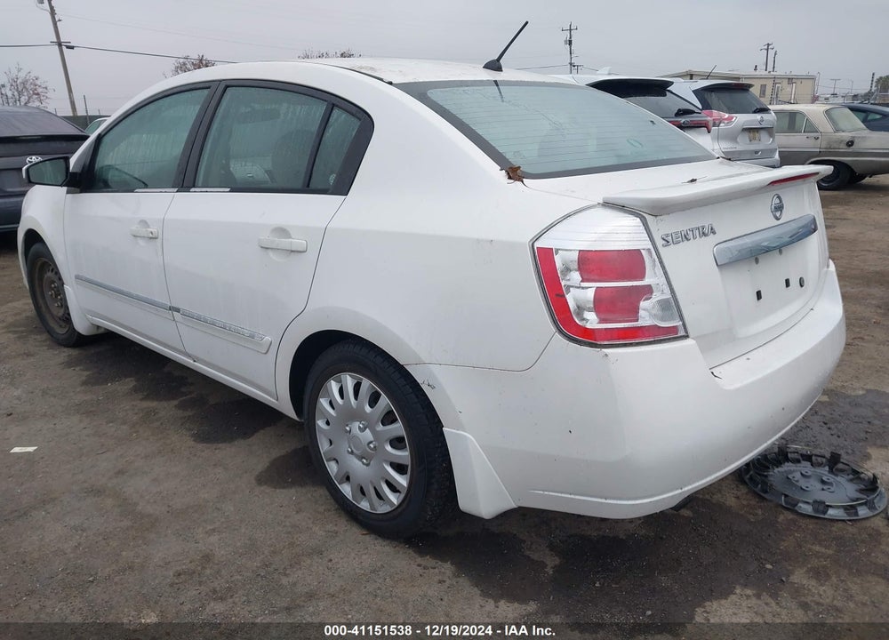 2011 NISSAN SENTRA VIN: 3N1AB6AP6BL607753