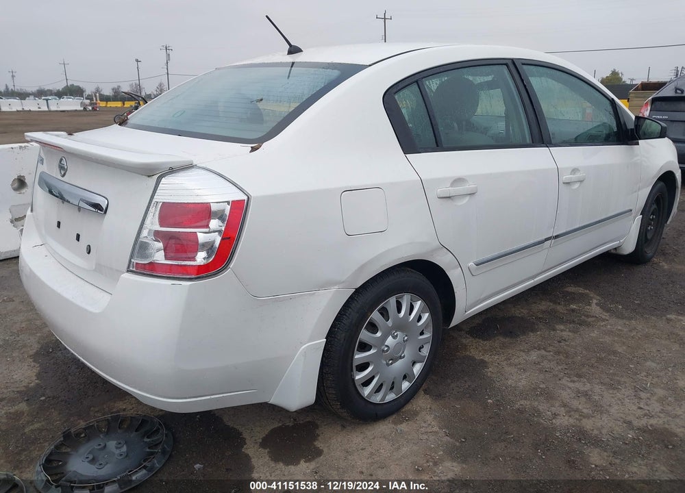 2011 NISSAN SENTRA VIN: 3N1AB6AP6BL607753