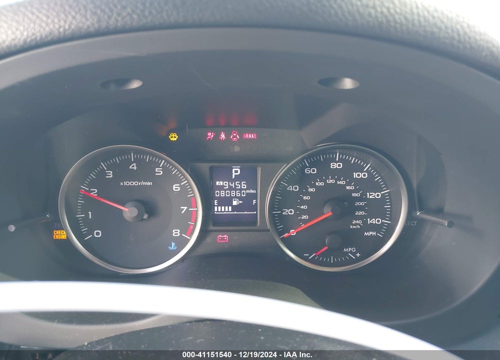 2016 SUBARU CROSSTREK 2.0I PREMIUM VIN: JF2GPABC4G8254041