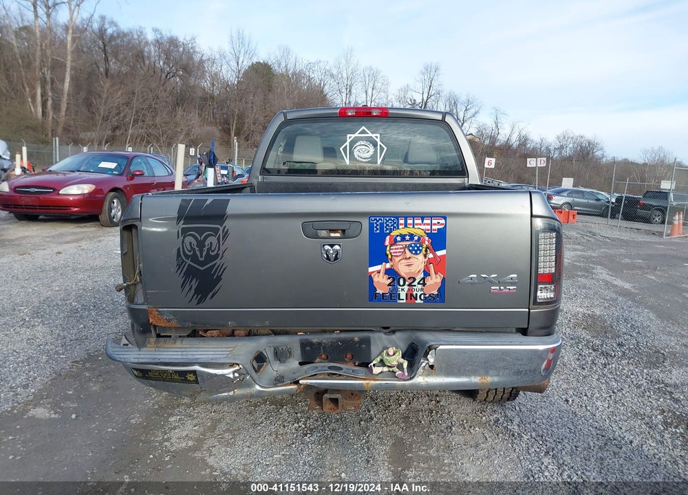 2006 DODGE RAM 1500 SLT VIN: 3D7KS19D66G183090