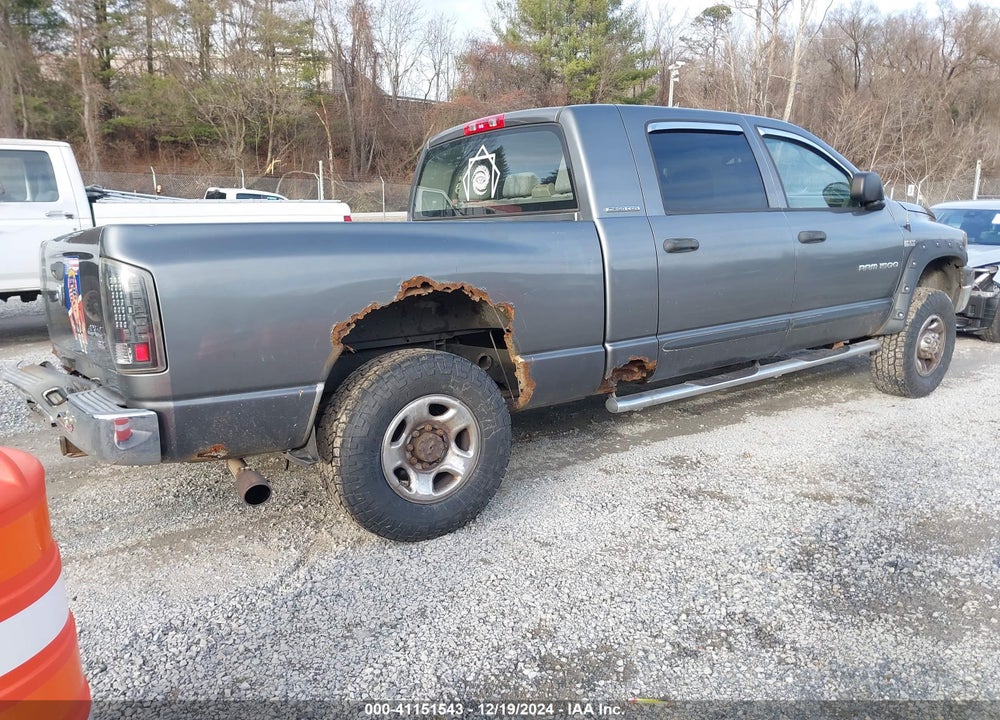 2006 DODGE RAM 1500 SLT VIN: 3D7KS19D66G183090