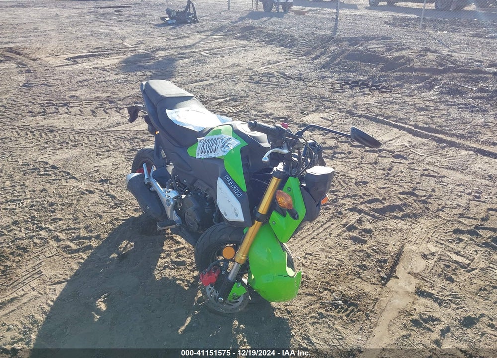 2020 HONDA GROM 125 VIN: MLHJC7510L5207305