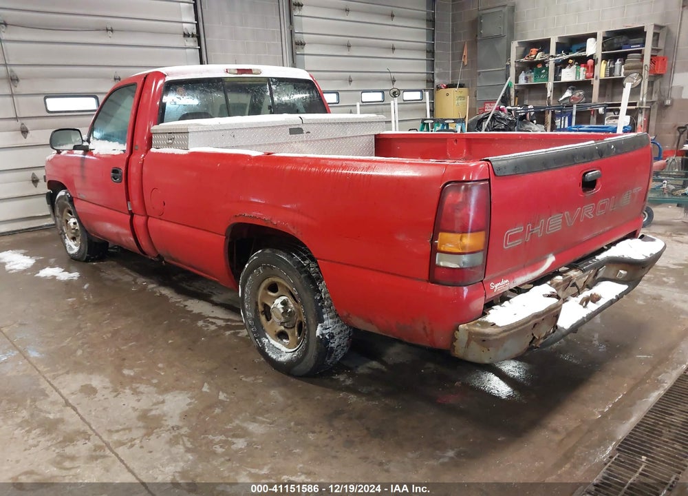 1999 CHEVROLET SILVERADO 1500 VIN: 1GCEC14W1XE188350
