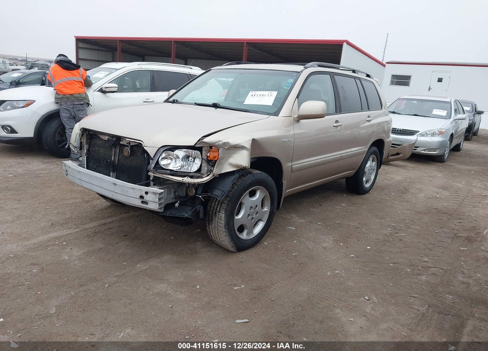 2004 TOYOTA HIGHLANDER LIMITED V6 VIN: JTEEP21A740006271