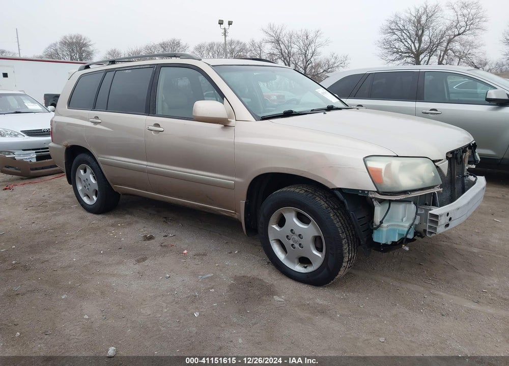 2004 TOYOTA HIGHLANDER LIMITED V6 VIN: JTEEP21A740006271