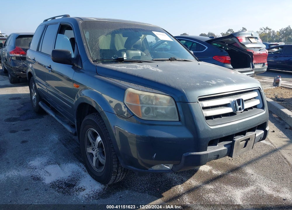 2006 HONDA PILOT EX-L VIN: 5FNYF28566B036167