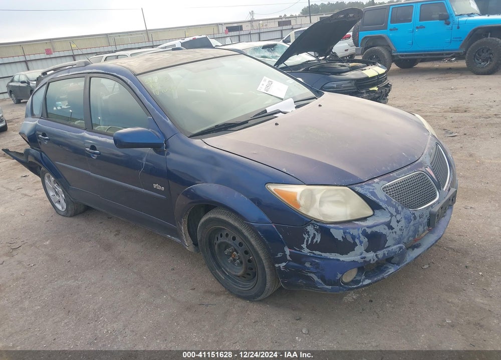 2005 PONTIAC VIBE VIN: 5Y2SL66845Z463603