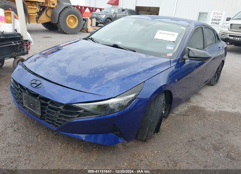 2022 HYUNDAI ELANTRA VIN: 5NPLS4AG7NH085682