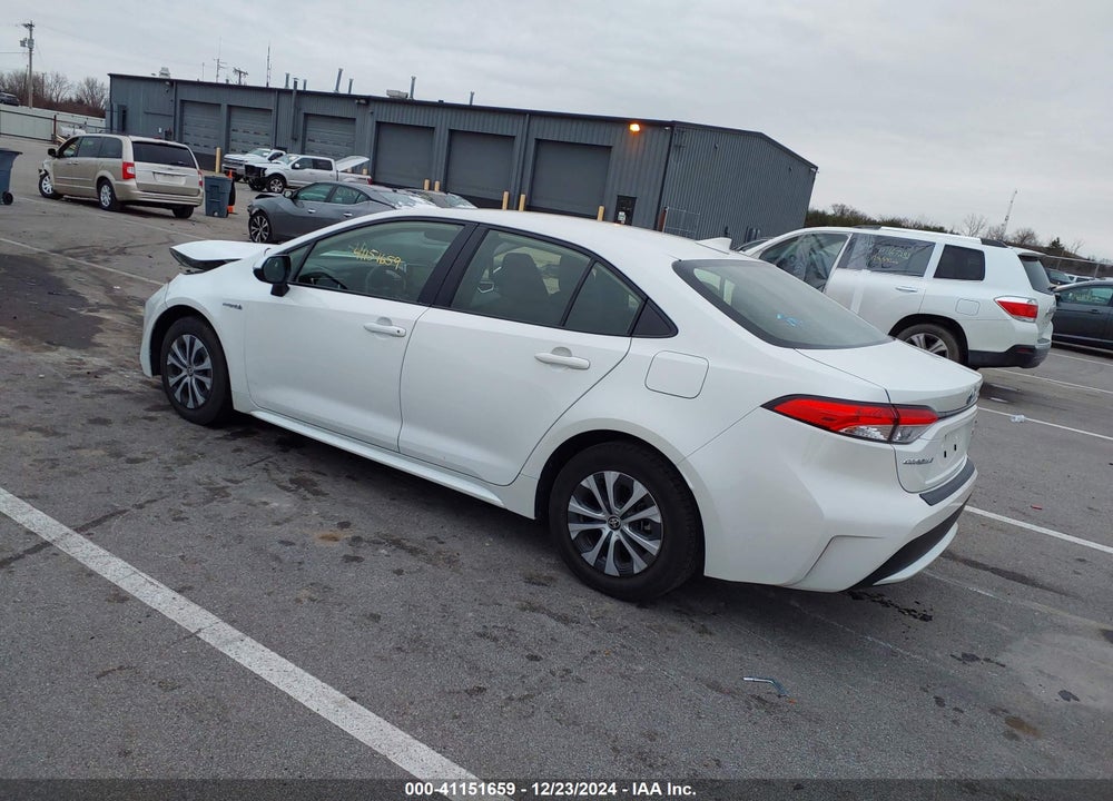 2021 TOYOTA COROLLA VIN: JTDEAMDE3MJ034093