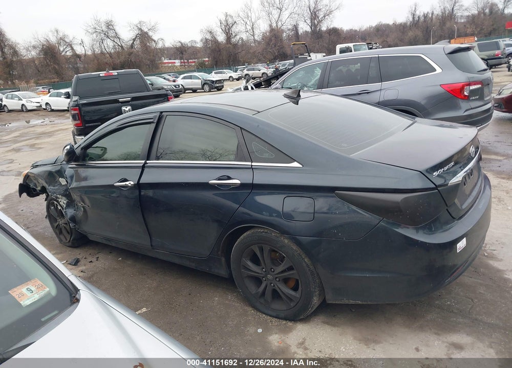 2013 HYUNDAI SONATA LIMITED VIN: 5NPEC4AC8DH611951