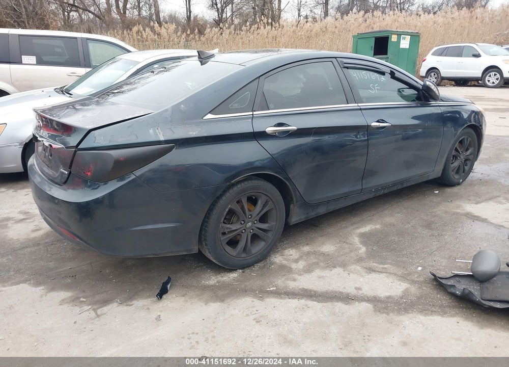 2013 HYUNDAI SONATA LIMITED VIN: 5NPEC4AC8DH611951