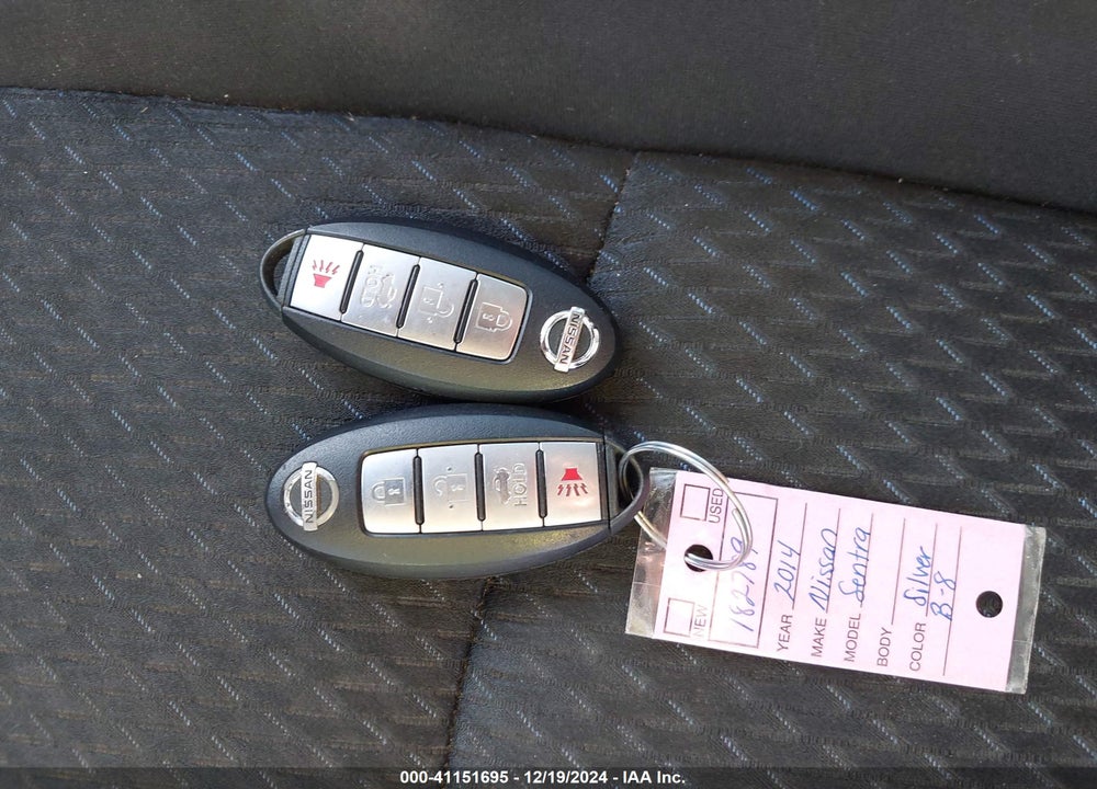 2014 NISSAN SENTRA VIN: 3N1AB7AP1EY320043