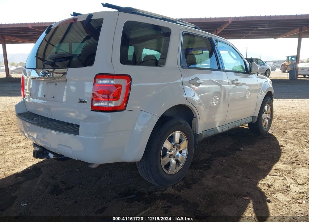 2011 FORD ESCAPE LIMITED VIN: 1FMCU0EG2BKC43612