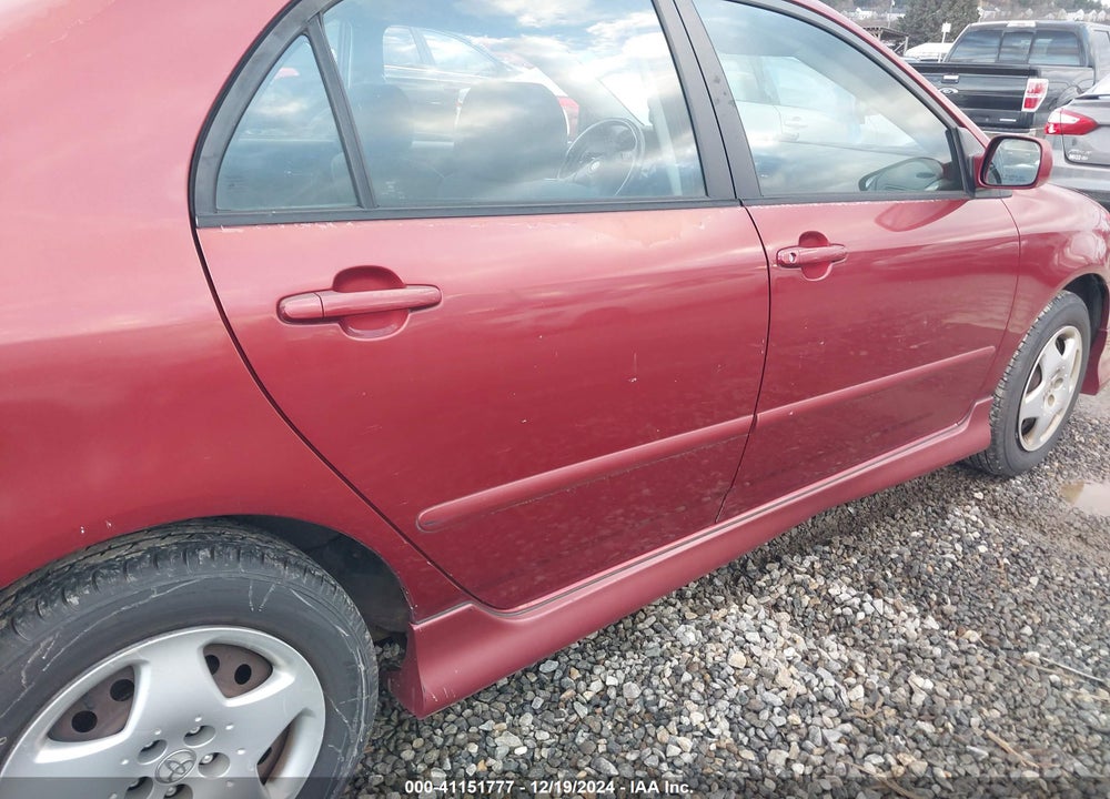 2005 TOYOTA COROLLA S VIN: 2T1BR30E75C399238