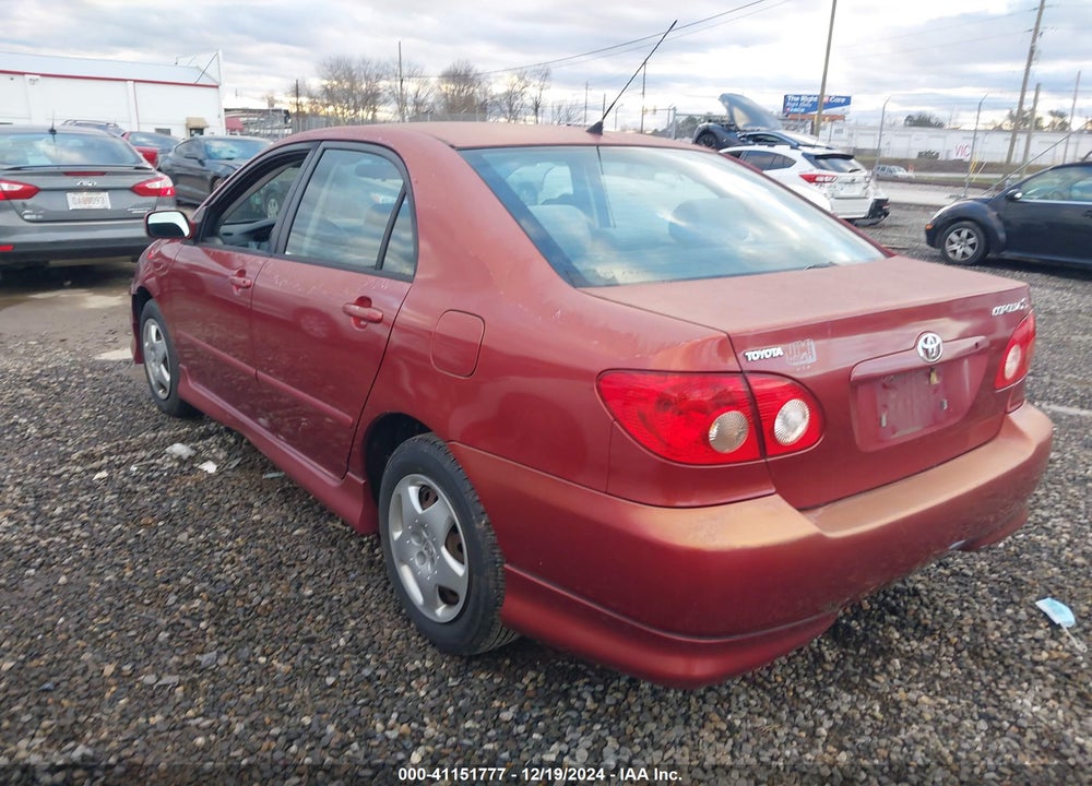 2005 TOYOTA COROLLA S VIN: 2T1BR30E75C399238