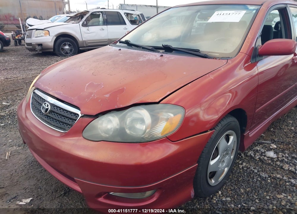 2005 TOYOTA COROLLA S VIN: 2T1BR30E75C399238